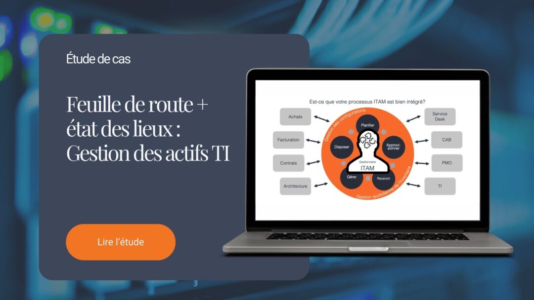 Feuille de route + état des lieux : Gestion des actifs TI