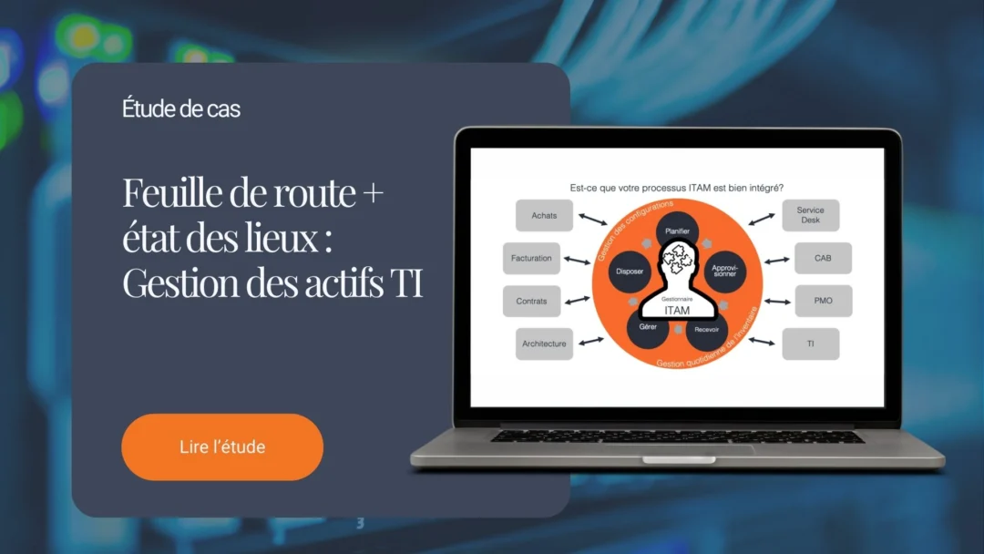 Feuille de route + état des lieux : Gestion des actifs TI