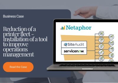 Reduction of a printer fleet – Setup of a tool to improve management and operations