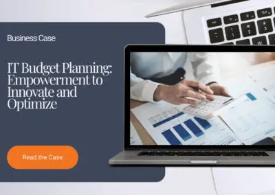 IT budget planning: Empowerment for innovation and optimization